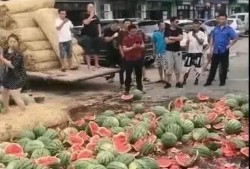 龙城广场吃瓜事件,一场引发热议的街头冲突纪实